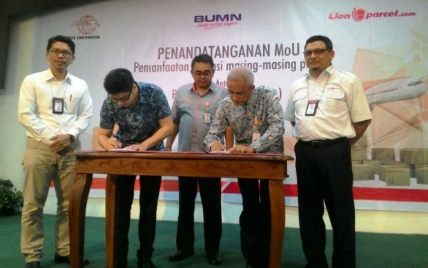 Pos Indonesia dan Lion...