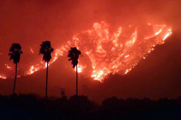 Kebakaran Dahsyat California...