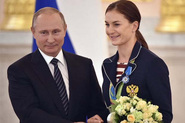 Atlet Rusia Sudi Tampil...