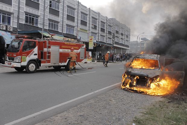 Avanza Ini Terbakar...