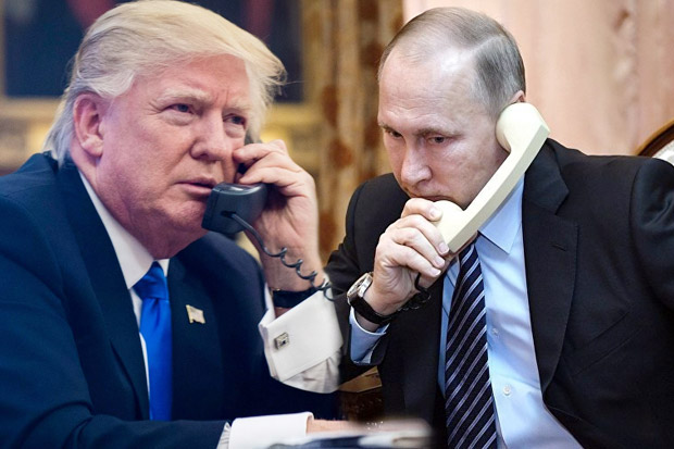 Via Telepon, Trump-Putin...