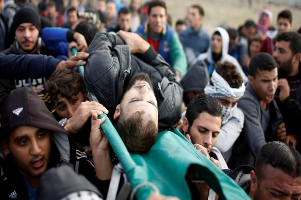 Kejamnya Israel, Demonstran...