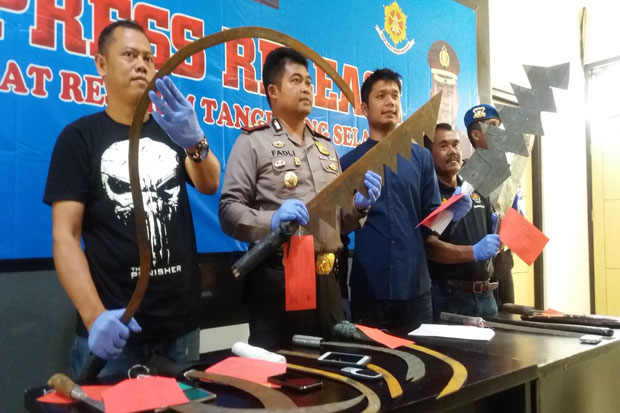 Hendak Tawuran, Puluhan...