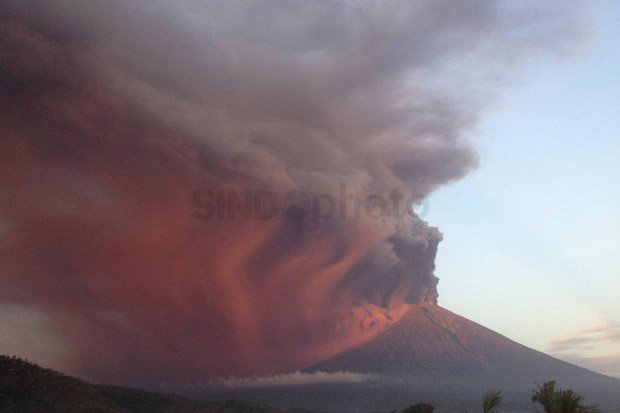 Pengungsi Gunung Agung...