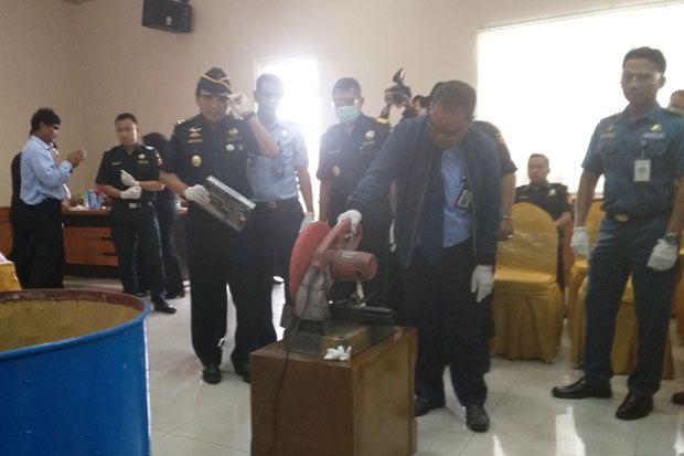 Bea Cukai Denpasar Musnahkan...