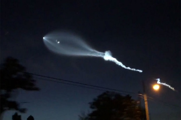 Peluncuran Satelit SpaceX...