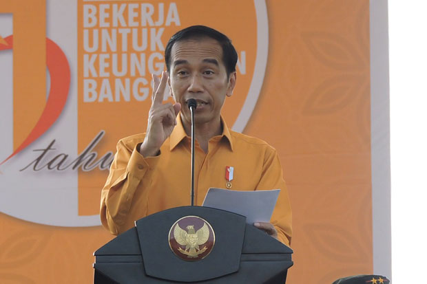 Jokowi Ajak Kader Partai...