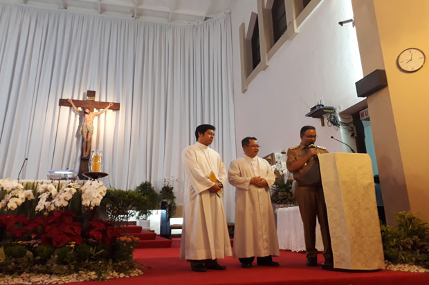 Tinjau Misa Natal, Ini...