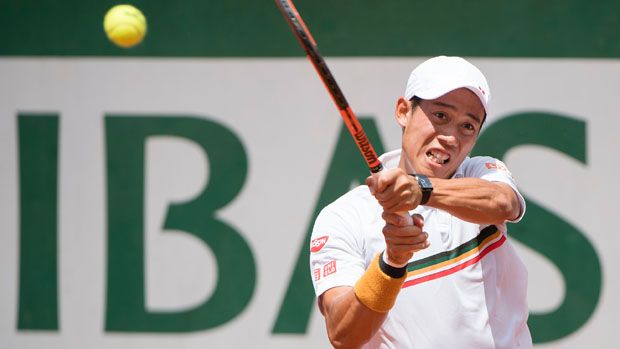 Kei Nishikori Absen...