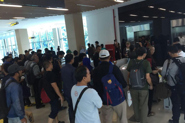 Stasiun Duri Belum Siap...