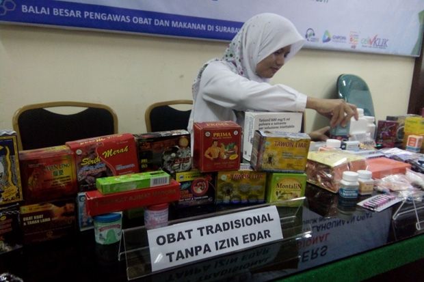 BPOM Musnahkan Obat...