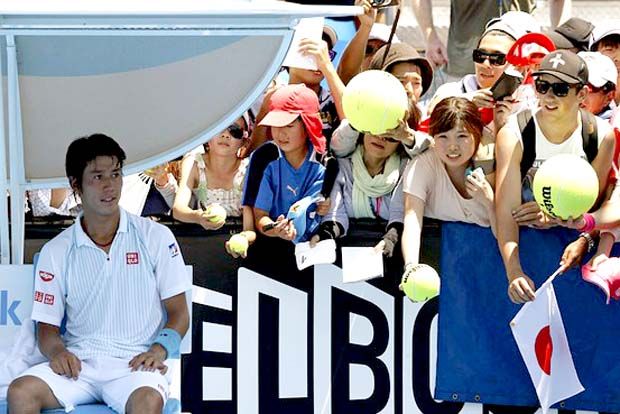 Kei Nishikori Absen...