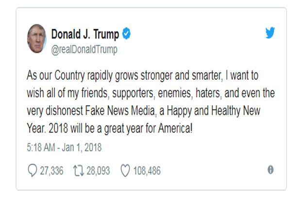 Trump Berharap Musuh...