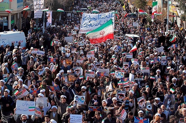 KBRI Teheran: Demo di...