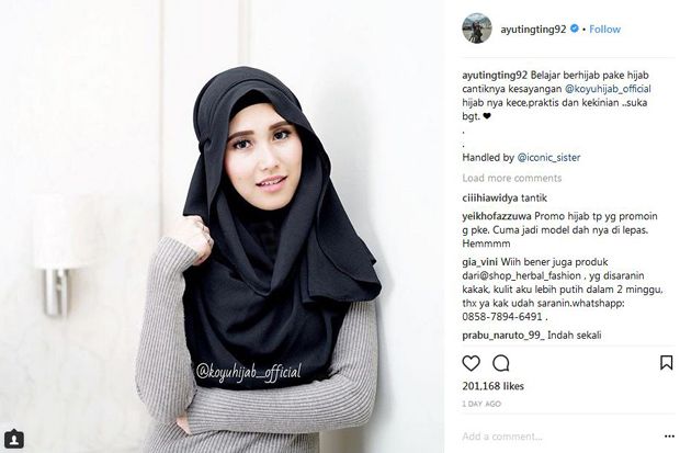 Cantik, Ayu Ting Ting...