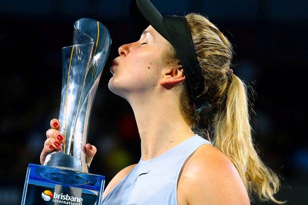 Juara di Brisbane, Svitolina...