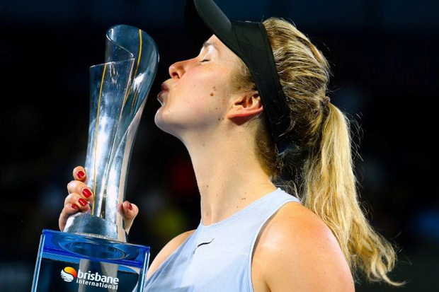 Svitolina Berada di...