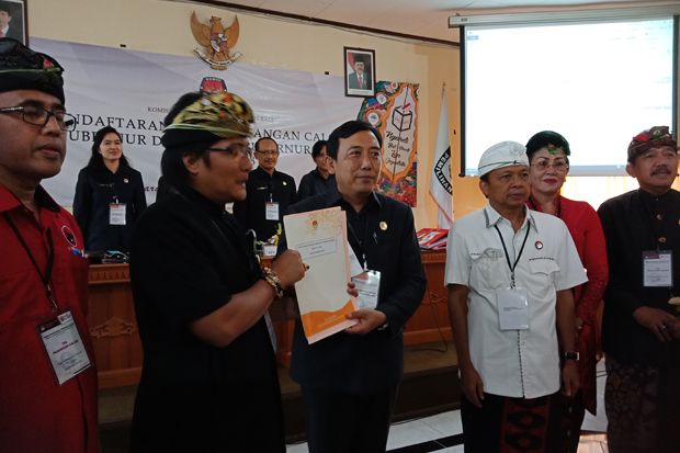 Paslon Cagub yang Diusung...
