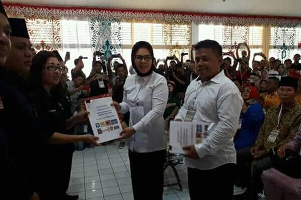 Diusung 9 Parpol, Tatong...