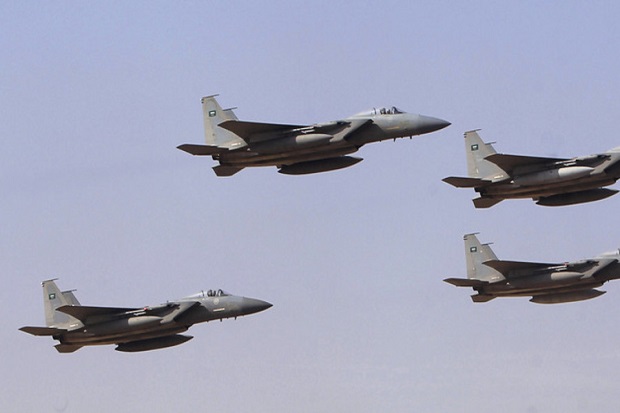 Jet Tempur Saudi Jatuh...