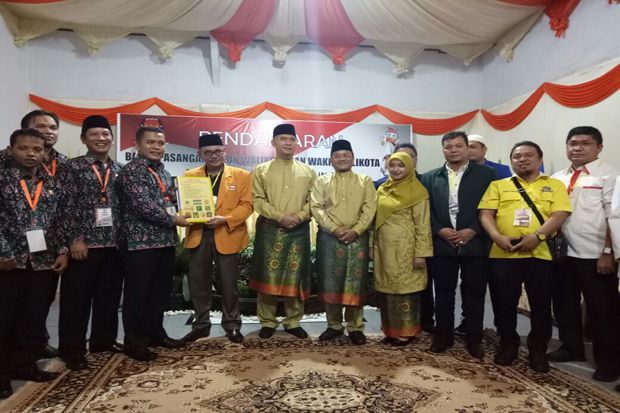 Daftar ke KPU, Pasangan...