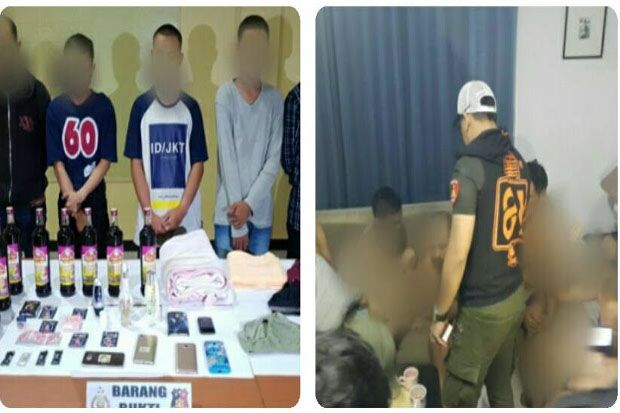 Polisi Gerebek Pesta...