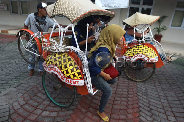 Becak Bakal Beroperasi...