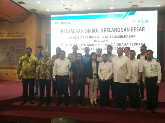 PLN Lakukan Penyalaan...