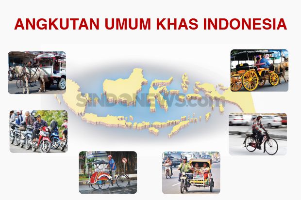 Angkutan Umum Khas Indonesia,...