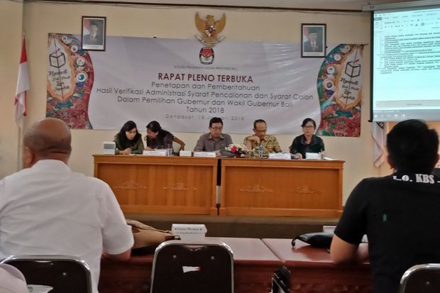 KPU Bali: Seluruh Bakal...