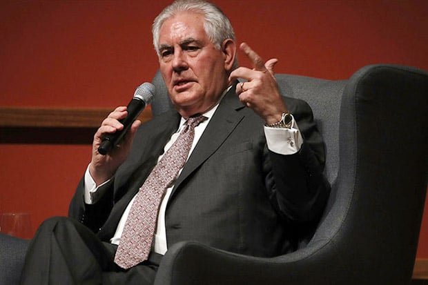 Tillerson: Korut Sekarat...