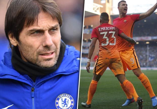 AS Roma Siap Lepas Dzeko...