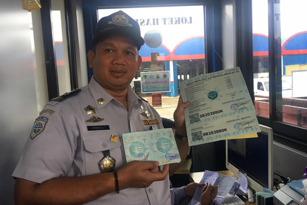 Calo Uji KIR di UP PKB...