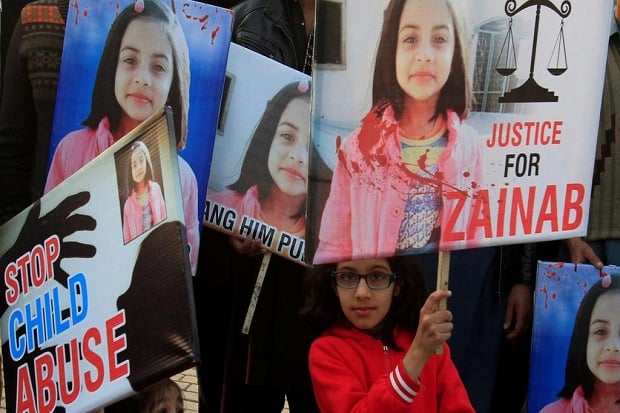 Pemerkosa Zainab Ansari...