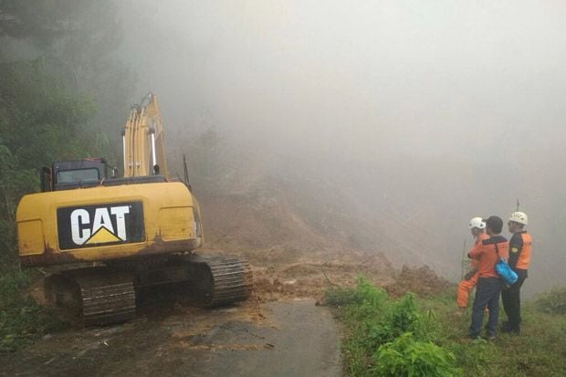 Tebing di Longsor Kelud...
