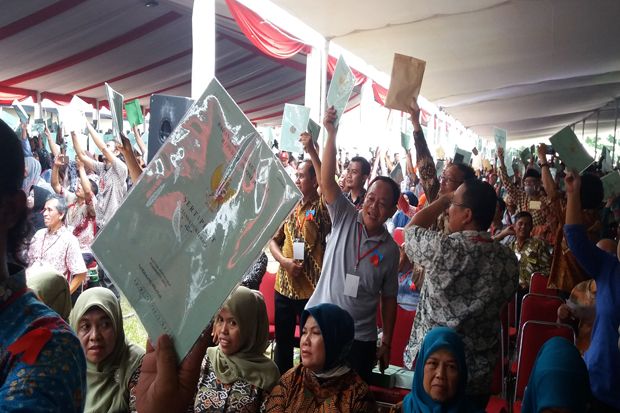 Ribuan Sertifikat Tanah...
