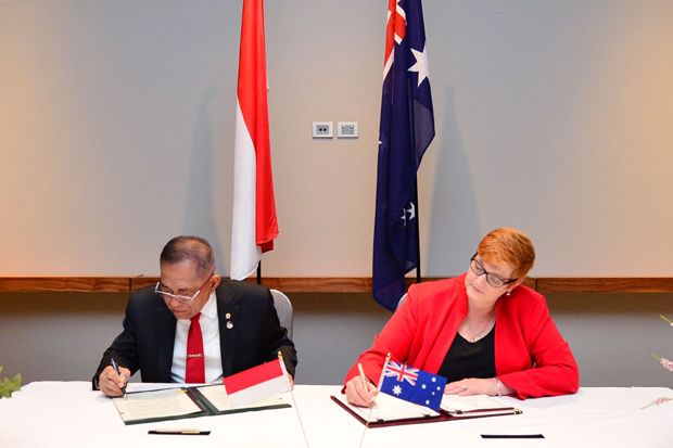 Menhan RI dan Australia...