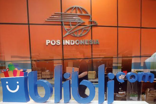 Blibli.com dan Pos Indonesia...