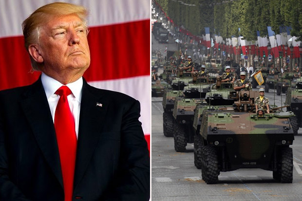 Trump Inginkan Parade...
