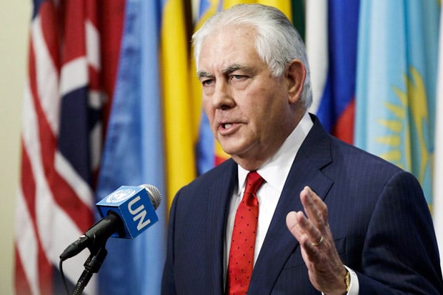 Tillerson Peringatkan...