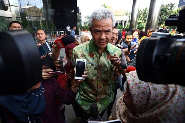 Politikus PDIP Ganjar...