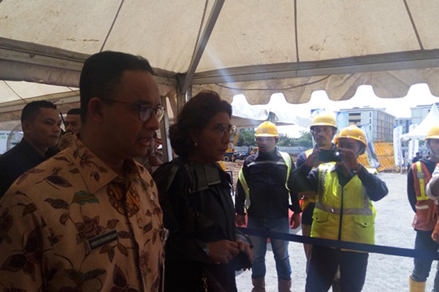 Bersama Menteri Susi,...