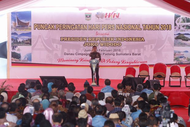 Jokowi: Pers Semakin...