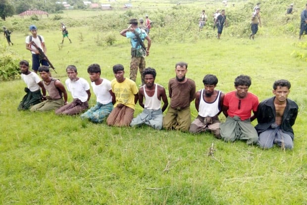 Pembantaian Rohingya...
