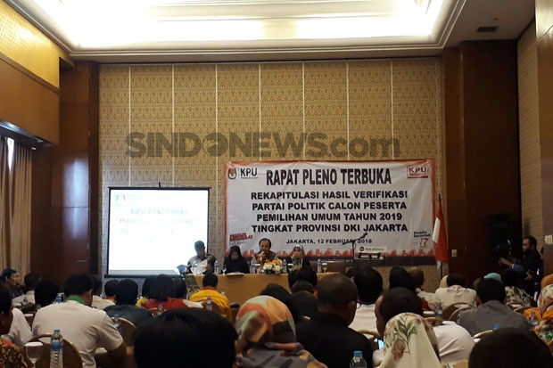 Lolos Verifikasi, KPU...