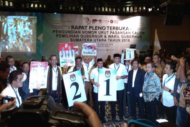 Pilgub Sumut, Edy-Rajekshah...