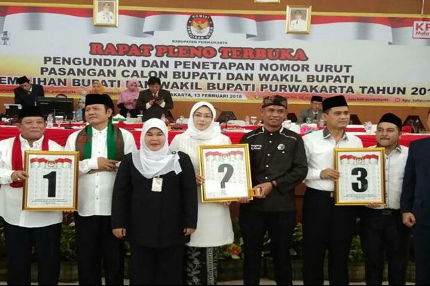 3 Paslon Bupati dan...