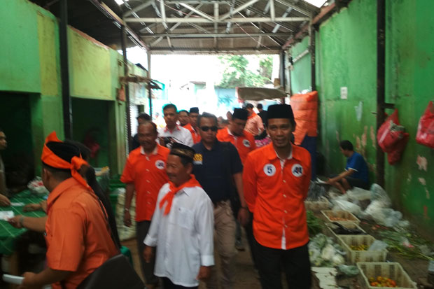 Blusukan ke Pasar, Cabup...