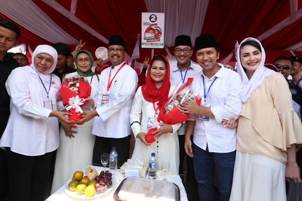 Popularitas Khofifah...