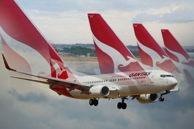 Qantas Airways Cetak...